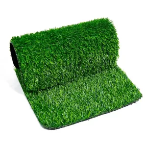 Front view of WD8225 25mm hoarding turf, high-quality roll artificial turf