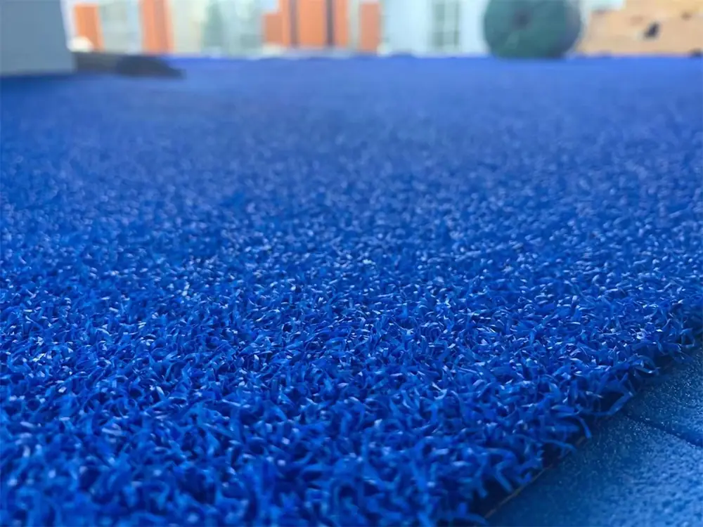 our company newly finish rugby court through our new style artificial grass 7