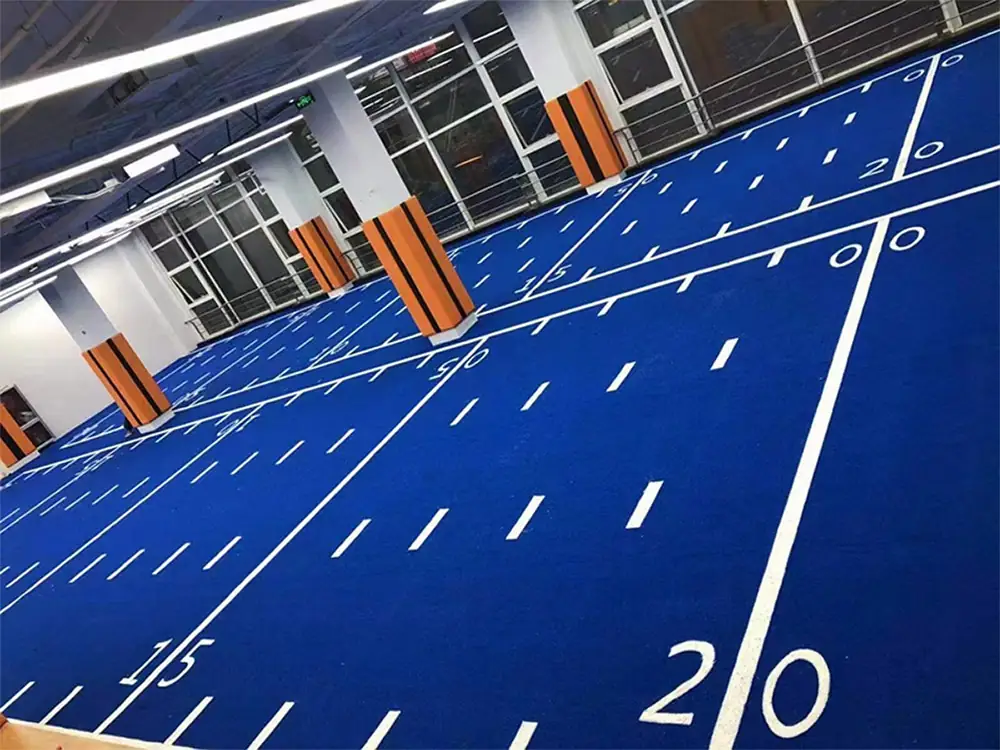 our company newly finish rugby court through our new style artificial grass