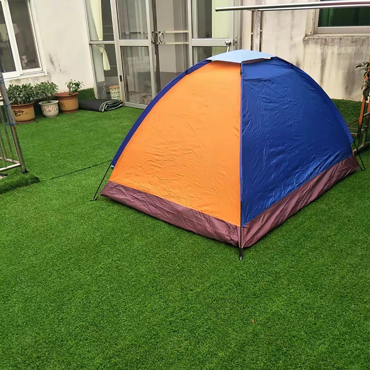 residential balcony camping tent high quality astro turf