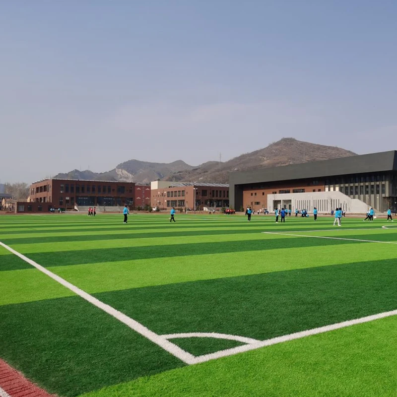 custom artificial grass soccer field stadium installation banner