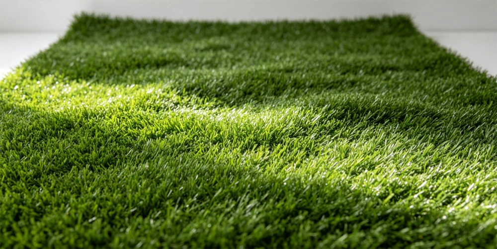 synthetic lawn front perspective horizontal view