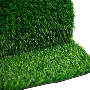 High-density UV-resistant artificial fencing grass roll for outdoor privacy screening and landscape decoration