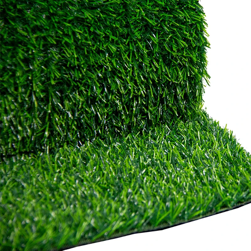 High-density UV-resistant artificial fencing grass roll for outdoor privacy screening and landscape decoration
