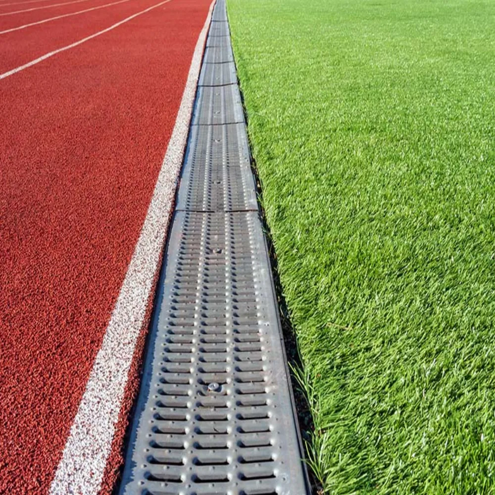 understand the full football turf drainage path