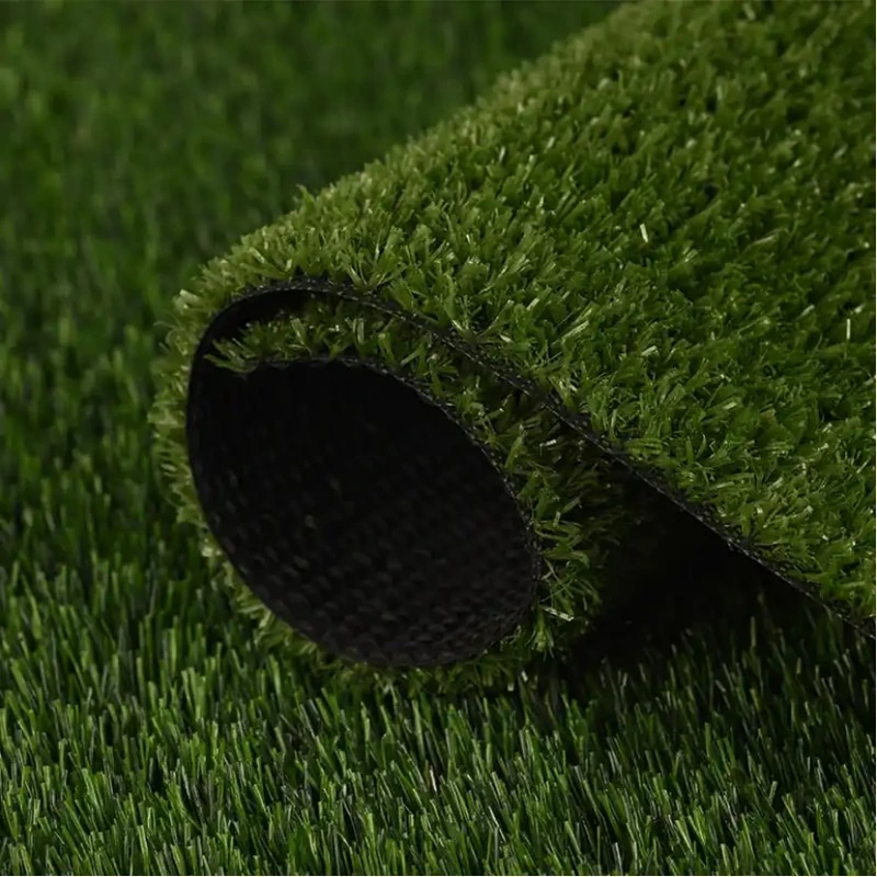 artificial grass turf roll green synthetic turf with black backing